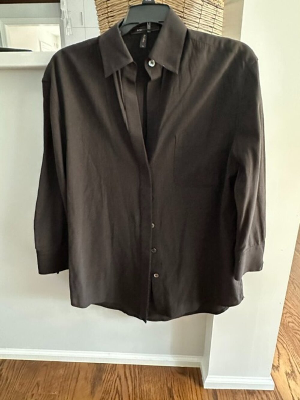 BCBGMaxazria Black Blouse XS